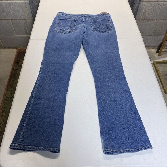 Levis Signature Jeans Women 12M (30x30) Midrise Modern Bootcut Blue Denim‎ - Picture 7 of 12
